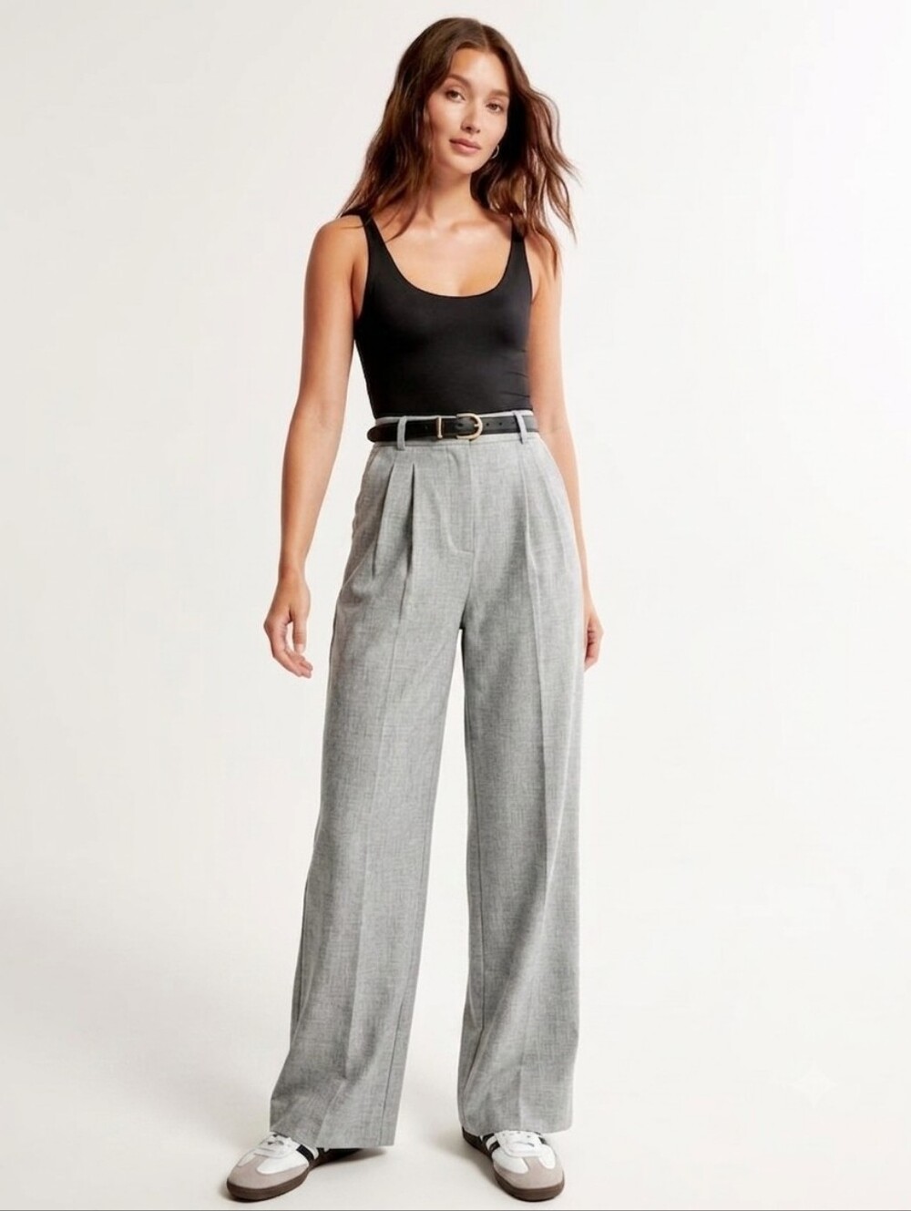 Abercrombie & Fitch The A&F Sloane Tailored Pants Size 28 Academia Neutral